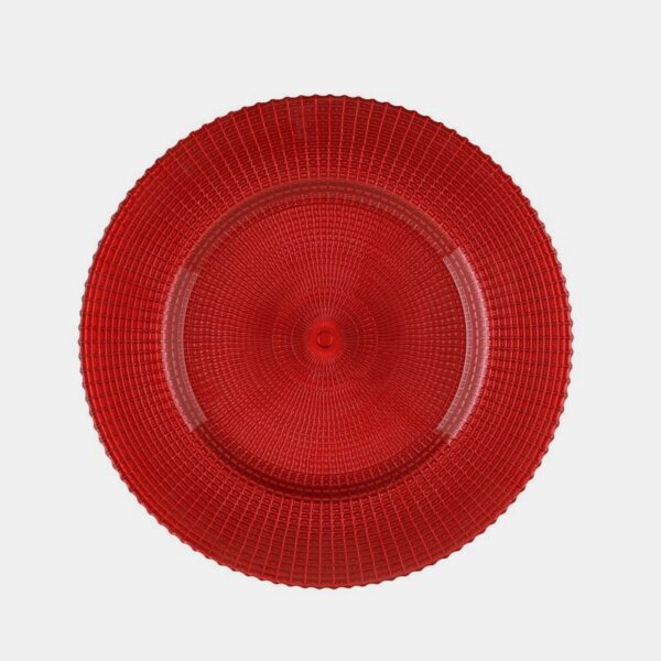 Wholesale glass charger plate PZ-062 product photo